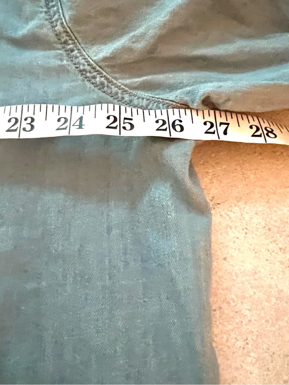 Wrangler Light Wash Denim Western Button-Down Shirt - Picture 9 of 11
